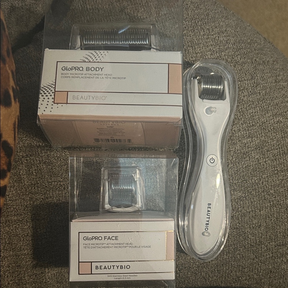 BeautyBio White Skincare Tool Set